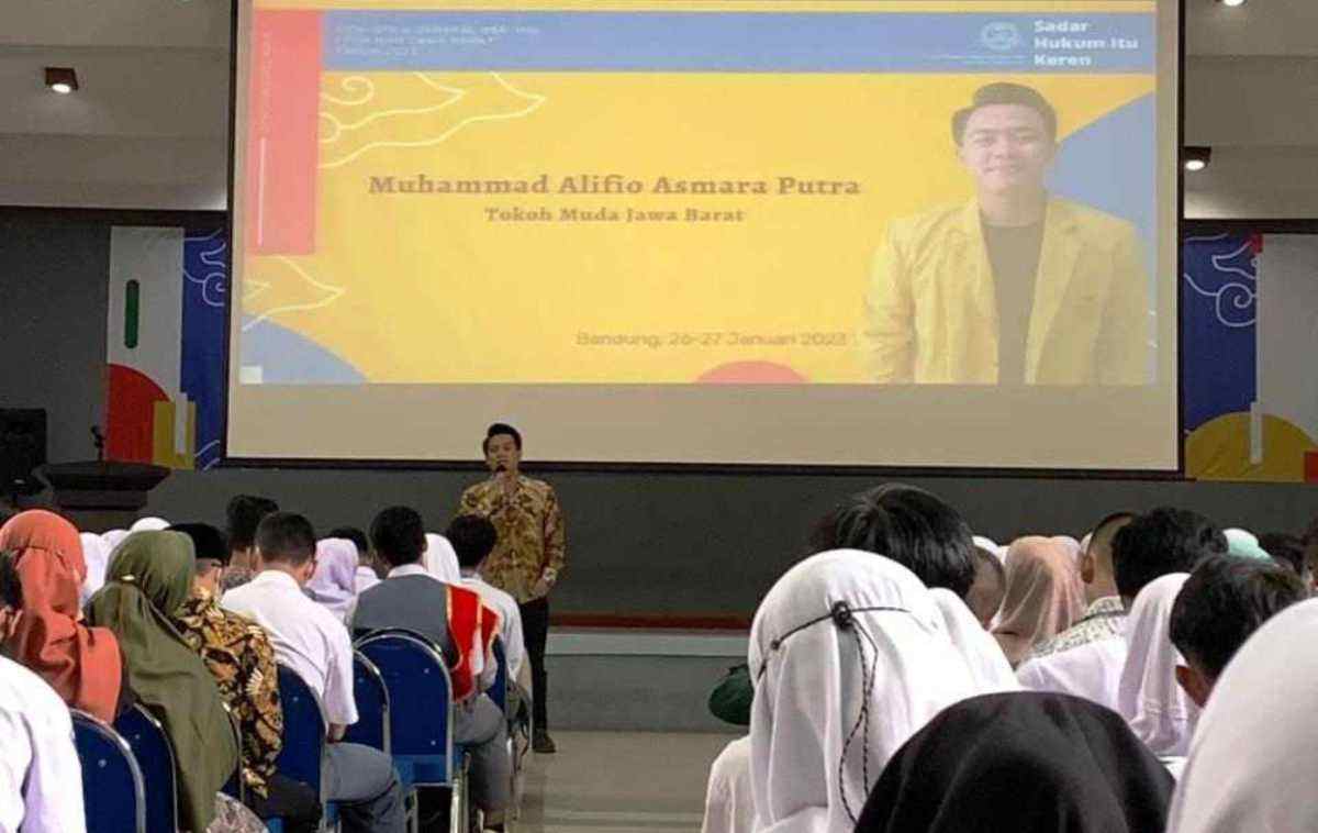 Alifio Ajak Forum Pelajar Sadar Hukum FPSH HAM Jabar jadi Generasi Pelurus Bangsa
