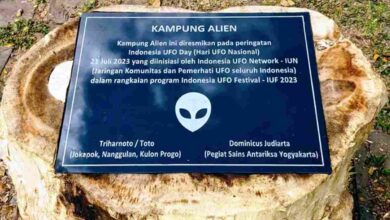 Kampung Alien Pertama di Indonesia Resmi Dibuka
