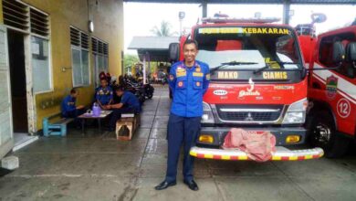 UPTD Damkar Ciamis Edukasi 141 PAUD dan SD Soal Cegah Kebakaran